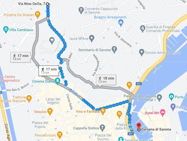 Appartamento Con Ac-Wi-Fi- Centro A 7 Min Savona Exterior photo